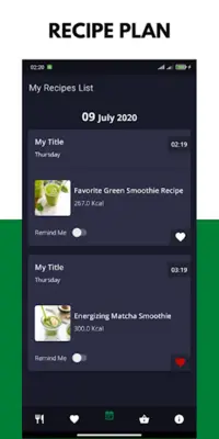 Diet Smoothie Recipes android App screenshot 0