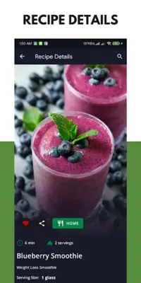 Diet Smoothie Recipes android App screenshot 4